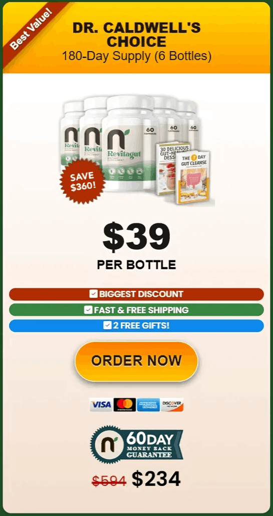 Revitagut buy 6 bottle